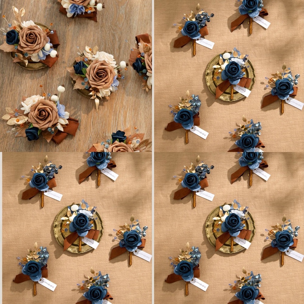 Lings moment wrist shoulder  corsages and BOUTONNIERES - Picture 5 of 15